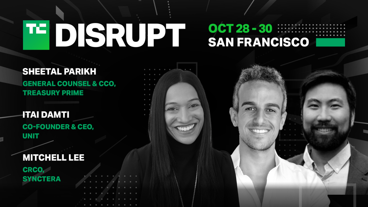 ينضم المسؤولون التنفيذيون في مجال التكنولوجيا المالية إلى مرحلة التكنولوجيا المالية في Disrupt 2024